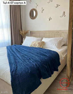 Плед 200х220 евро в кубик