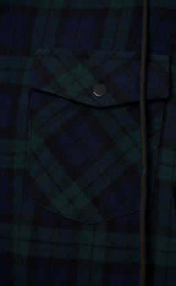 Рубашка фланель P321-0480 emerald - Primm фото 6