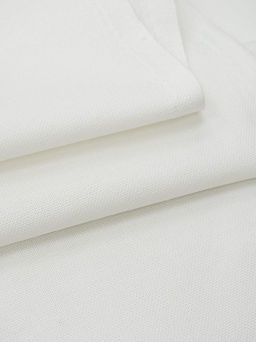 Рогожка цв.Белый, ш.1.5м, хлопок-100%, 190гр/м.кв - Купава фото 4