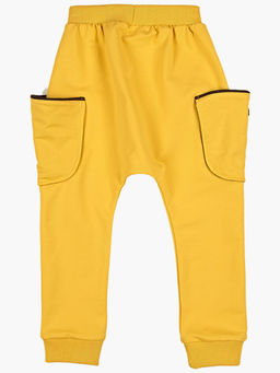 Брюки для девочки с карманами UD 7006 горчичный - Mini maxi фото 2