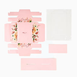 Цена за 5 шт. Коробка под 6 конфет с ячейками Самой чудесной, 10?14.5?3 см