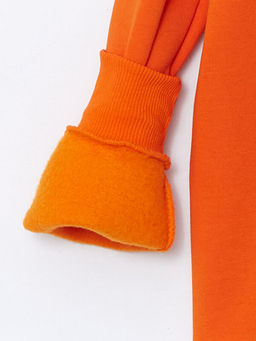 Bisiklet Yaka Bask?l? K?z ?ocuk Sweatshirt - Waikiki фото 3