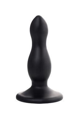 Анальная втулка TOYFA POPO Pleasure Antlia, силиконовая, черная,10,5 см  фото 2