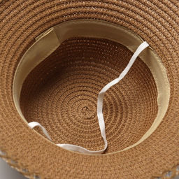 Шляпа для девочки MINAKU «Принцесса», светло-коричневая, размер 52