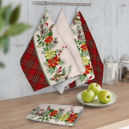 10 шт Полотенце Рогожка ПР 187 тдл 40х75 (500018/1)