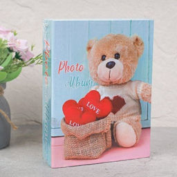 Фотоальбом 100 фото 10х15 Мишка / 9552 /уп 96/ - Галеонтрейд фото 4