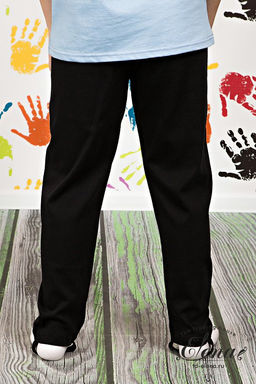 Трико на штрипке М21427Иа Черный - Елена фото 2