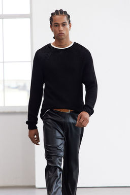 TRENDYOL MAN Kiremit Slim Fit Dar Kesim Bisiklet Yaka Reglan Kol Basic Triko Kazak TMNAW25KZ00000 - Trendyolmilla фото 44