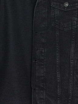 G?mlek Yaka Erkek ?ocuk Jean Ceket