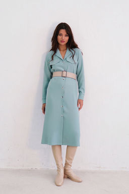 Платье-рубашка с английским воротником - Martichelli фото 216