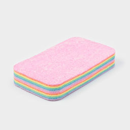 Цена за 2 шт. Салфетка многослойная для уборки из микрофибры MicroPVA, 12×7 см, 12 слоев