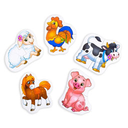 Макси-пазлы Животные фермы - Puzzle time фото 2