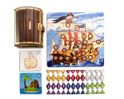 Набор развивающих игр "Сокровища пиратов"