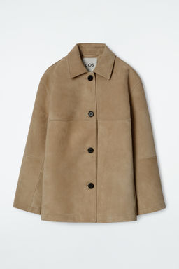 CHAQUETA ANTE CUELLO