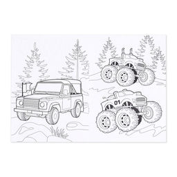 Раскраски набор Для мальчиков, 4 шт. по 16 стр., формат А4 - Буква-ленд фото 4