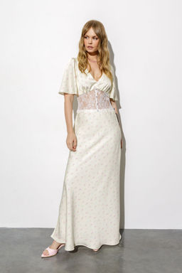 Платье Pirs 6662 пастельный желтый  фото 3