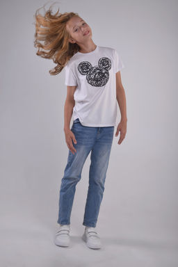 Футболка детская для девочек Kiki арт.6173812