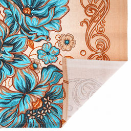 Салфетка сервировочная 50х38см "Летние мотивы-2", хлопок "Премиум" 236г/м2, без упаковки, "Домашняя мода" (Россия)