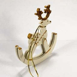 Елочные игрушки - Олень на качалке 1013 - Idh фото 3