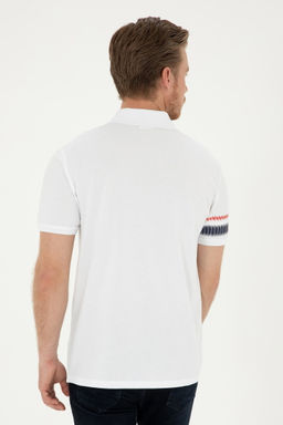 Футболка мужская U.S. Polo Assn белая  фото 5