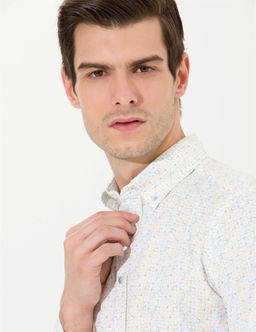 A__k Sar_ Slim Fit Uzun Kollu G_mlek