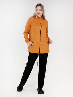 Костюм женский К-197 (футер с лайкрой) Горчичная