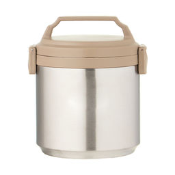 Термос для еды, 1.8 л, сохраняет тепло до 8 ч, нержавеющая сталь, серебристый, бежевый - Simaland фото 7