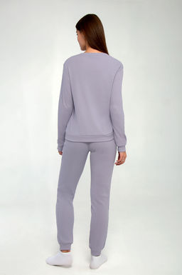 Арт. 10806/5 Пижама с брюками 42-50 (5 шт) Цвет:верх-сиреневый,низ-сиреневый