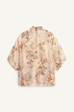 RNGLN FLWR SHRT / Estampado - Zara фото 5