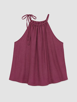 Halter Yaka B?zg?l? Bluz