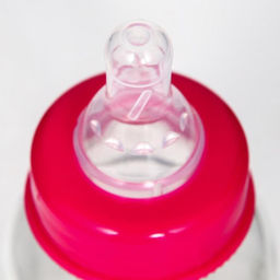 Бутылочка для кормления M&B «Зайка Полли», классическое горло, средний поток, от 3 мес., 150 мл., стеклянная