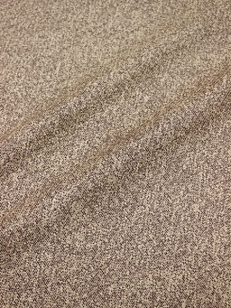 Рогожка Мелкая рябь цв.коричнево-бежевый, ш.1.5м, хлопок-100%, 165гр/м.кв