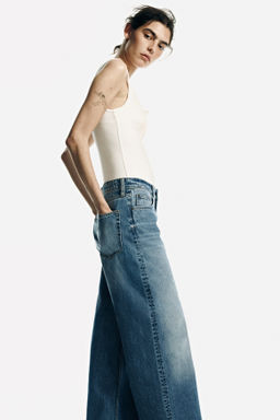 Baggy Regular Waist Jeans - H&m фото 7