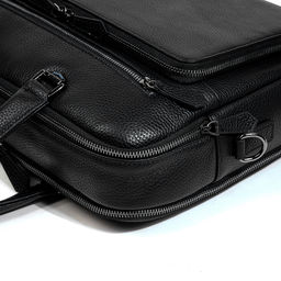 Сумка мужская, кожа, MIRONPAN 35421 Черный