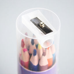 Цветные карандаши, 12 цветов, в тубусе с точилкой, Маша и Медведь