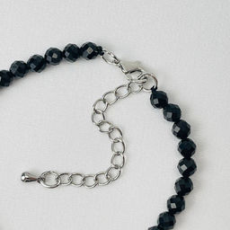 Браслет из Шпинели,Граната и Жемчуга 16,5 см + - Радуга самоцветов фото 4