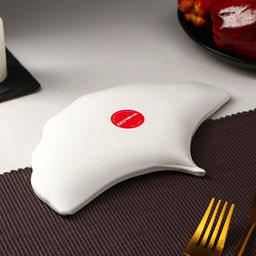 Блюдо для фруктов Доляна «Ракушка», 23×15 см, белое