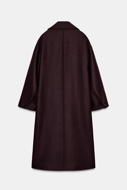 OVERSIZED LONG COAT - Zara фото 8