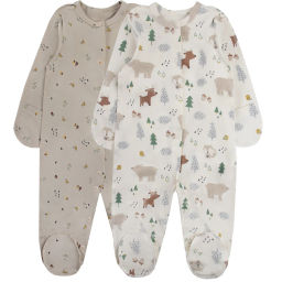 Комплект комбинезонов 2 шт интерлок 1335209503 - Youlala фото 4