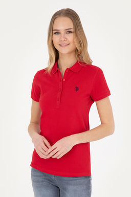 Kad_n K_rm_z_ Basic Polo Yaka Ti__rt Sepette S_rpriz _ndirim - U.s. polo assn фото 2