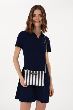 Kad_n Lacivert _anta Sepette S_rpriz _ndirim