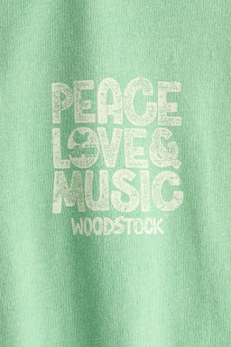 Camiseta oversize con motivo estampado - H&m фото 10