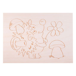 Доски для выжигания 10шт "Новичок"