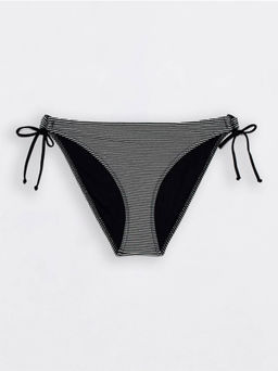 CONTE Сияющие трусы бикини со средней посадкой COLOR WAVE BLACK LUREX black lurex