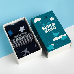 Носки для мальчика KAFTAN Super hero, 3 пары, 14-16 см