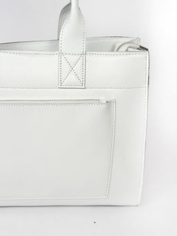 Сумка женская натуральная кожа RM-SH-8896-1, 1отд+карм/перег, плечевой ремень, белый SALE 261772 - Adelia фото 4