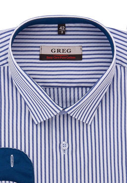 Сорочка мужская длинный рукав GREG 211/131/R/Z/1