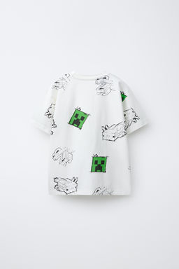 CAMISETA ESTAMPADO MINECRAFT  MOJANG AB.  / Blanco - Zara фото 2