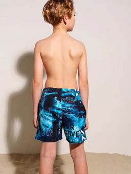 12411451 Шорты текстильные плавательные для мальчиков, средней длины - Playtoday фото 3