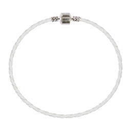 Zlatka Браслет плетеный RBL-02 23 см 5 шт СК/Распродажа №03 белый